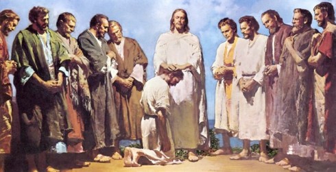 Đức Giêsu ban quyền cho các môn đệ