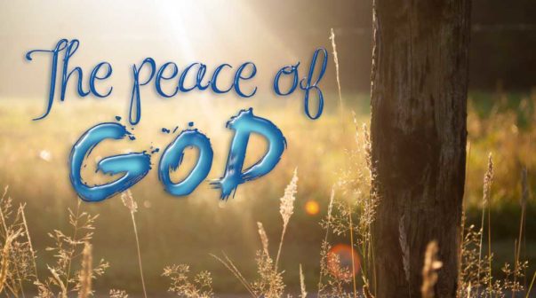 Sự bình an của Chúa