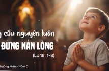 Hãy cầu nguyện luôn và đừng nản lòng – Chúa Nhật 29 TN, năm C