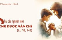 Phải cầu nguyện luôn, không được nản chí – CN 29 TN, năm C