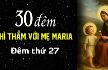 30 đêm thì thầm với Mẹ Maria – Đêm thứ 27