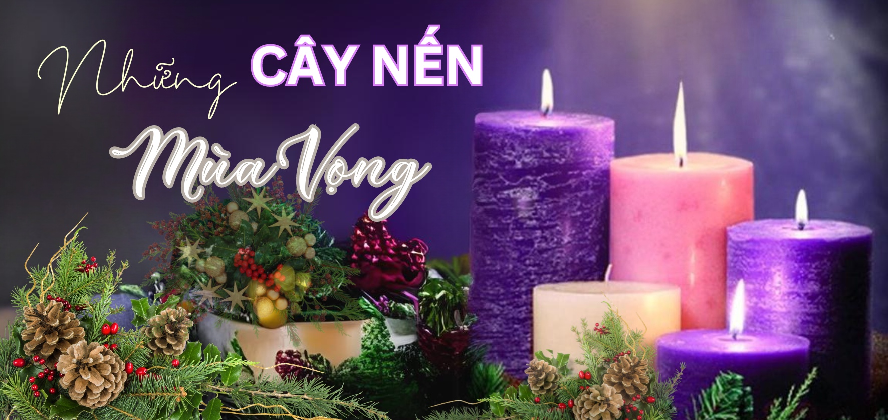 Những cây nến Mùa Vọng