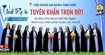 Trực tiếp: Thánh lễ Tuyên Khấn Trọn Đời – Năm 2025