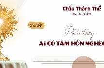 Chầu Thánh Thể – Thứ Bảy, ngày 01.11.2025