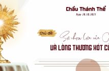 Chầu Thánh Thể – Thứ Ba ngày 28.10.2025