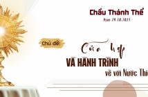 Chầu Thánh Thể – Thứ Tư ngày 29.10.2025