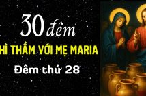 30 đêm thì thầm với Mẹ Maria – Đêm thứ 28