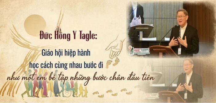 Đức Hồng Y Tagle: Giáo hội hiệp hành học cách cùng nhau bước đi như một em bé tập những bước chân đầu tiên
