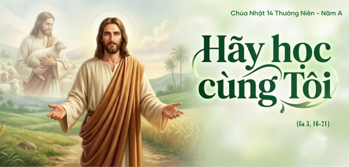 Hãy học cùng Tôi – Chúa Nhật 14 Thường Niên, năm A