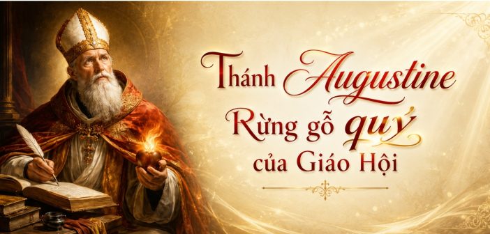 Thánh Augustine, rừng gỗ quý của Giáo Hội