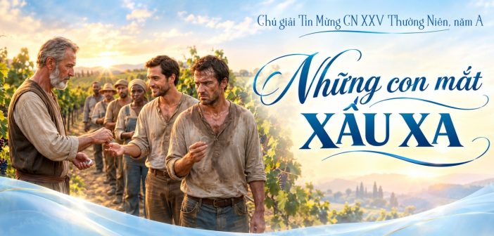 Những con mắt xấu xa – Chú giải Tin Mừng CN XXV Thường Niên, năm A