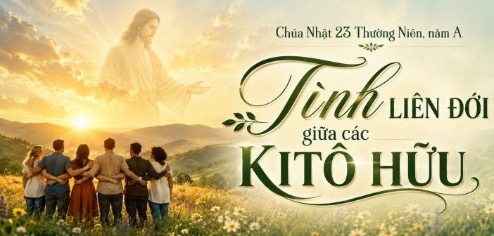 Tình liên đới giữa các Kitô hữu – CN 23 Thường Niên, năm A