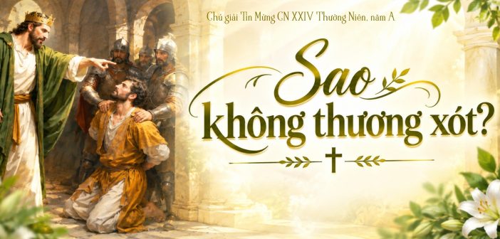 Sao không thương xót? – Chú Giải Tin Mừng CN XXIV TN A