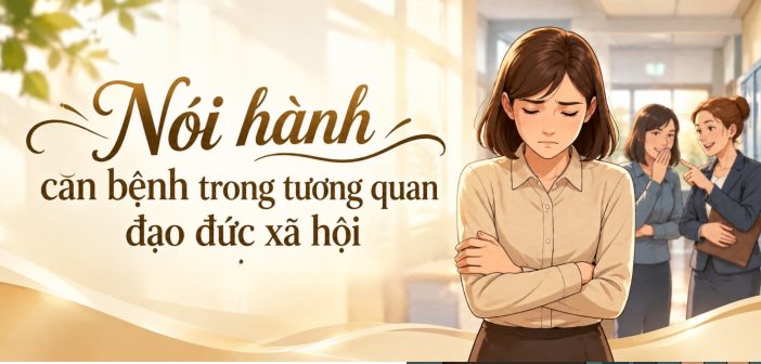 Nói hành, căn bệnh trong tương quan đạo đức xã hội