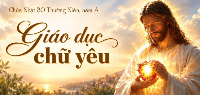 Giáo dục chữ yêu – Chúa Nhật 30 Thường Niên, năm A